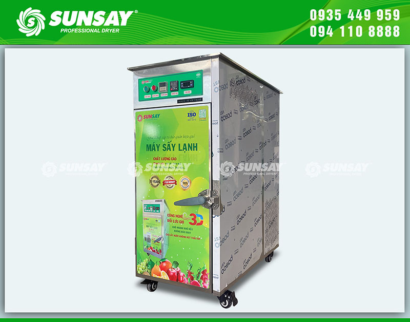So với các công nghệ sấy dùng nhiên liệu đốt, máy sấy lạnh vận hành bằng điện an toàn, thân thiện với môi trường