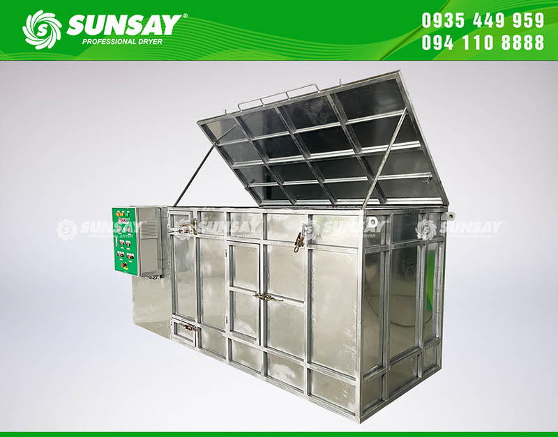 Máy sấy vĩ ngang là giải pháp tối ưu cho sấy nông sản