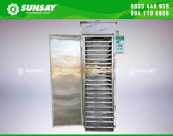 Máy sấy lạnh đối lưu 20 khay PID có khay bằng lưới nhanh khô sản phẩm