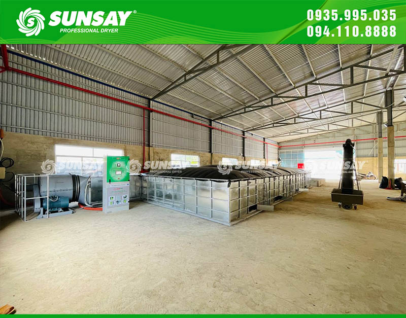 Máy sấy vĩ ngang SUNSAY không chỉ bảo vệ cà phê khỏi mưa lũ mà còn giúp nông hộ, hợp tác xã chủ động kinh doanh, giữ giá bán tốt