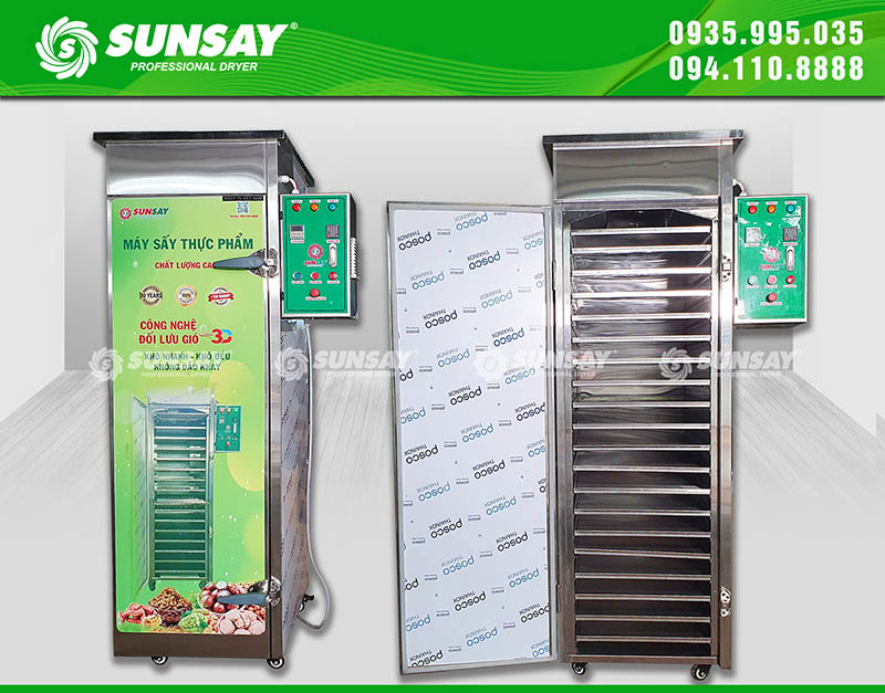 Máy sấy thực phẩm inox 304