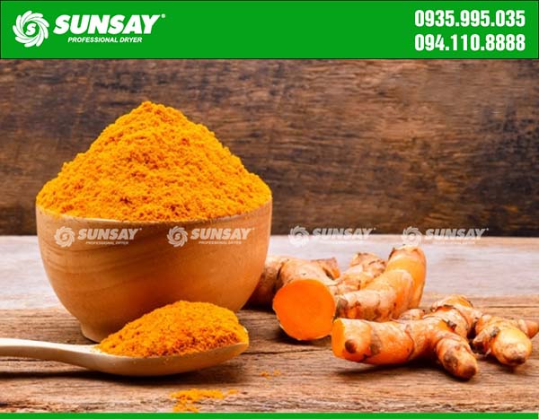 Máy sấy lạnh tinh bột nghệ