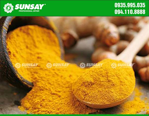 Máy sấy lạnh tinh bột nghệ