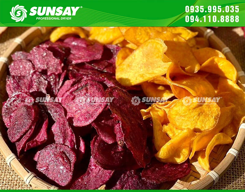 Khoai lang sấy không đường