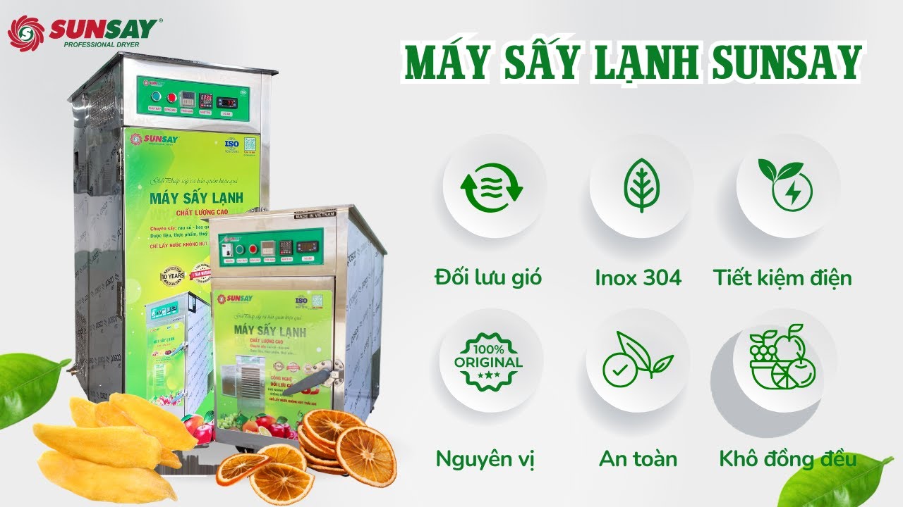 Máy sấy lạnh hồng treo gió