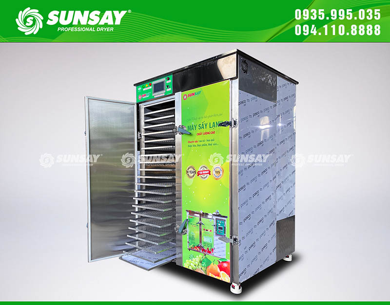 Máy sấy lạnh đối lưu gió 30 khay