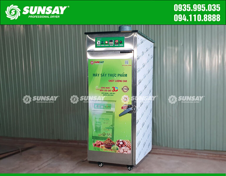 Máy sấy thực phẩm mini 12 khay